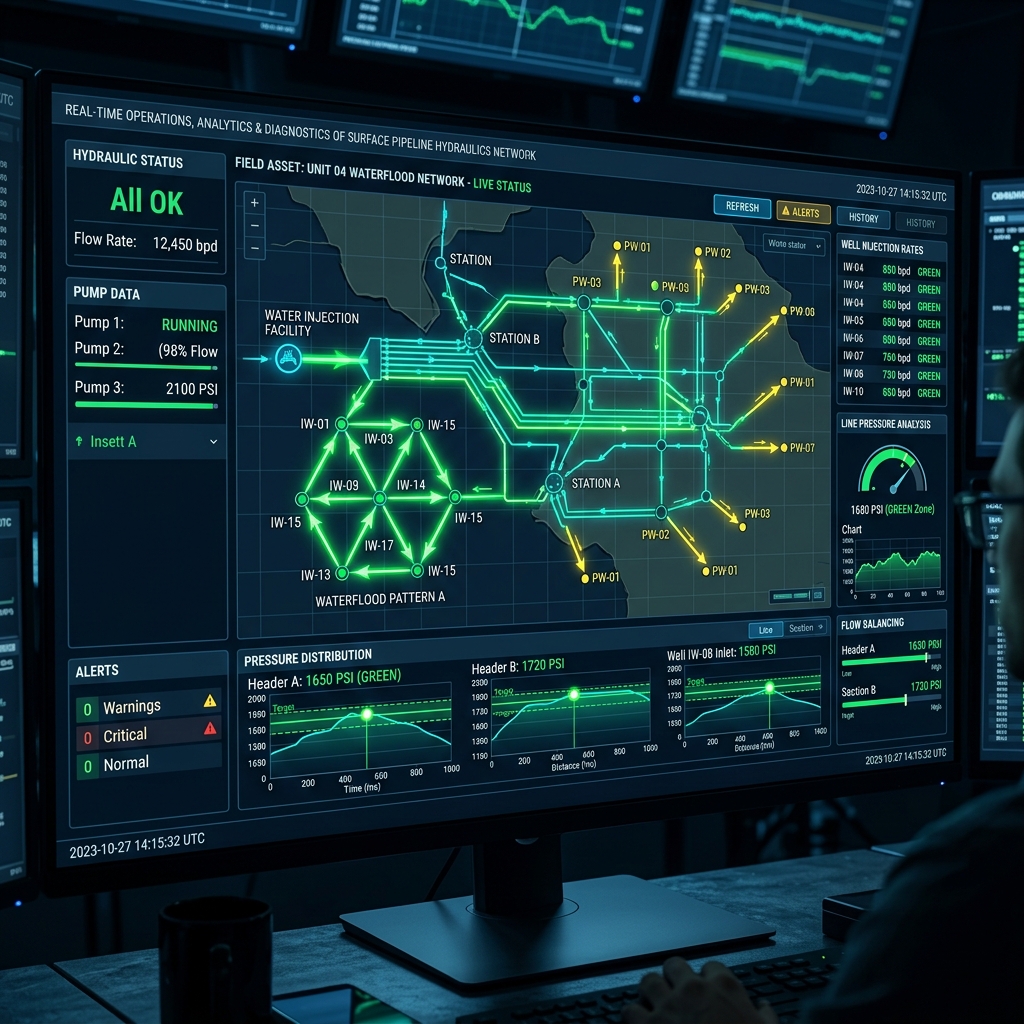 Surface Network Hydraulics